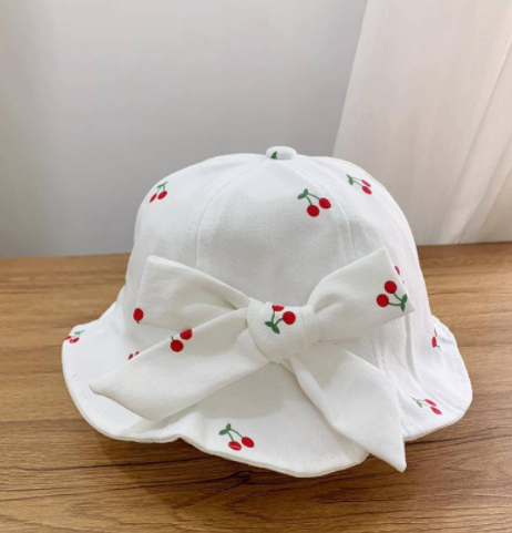 Girls 1-3 Years Old Fisherman Hat Ladies Spring And Autumn Windproof - Memoriex 