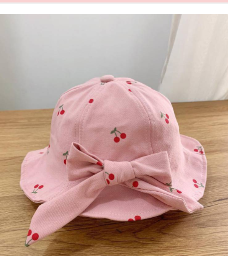 Girls 1-3 Years Old Fisherman Hat Ladies Spring And Autumn Windproof - Memoriex 
