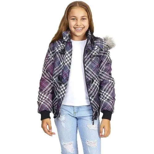 Girls Brave Soul Marley Padded Jacket-0