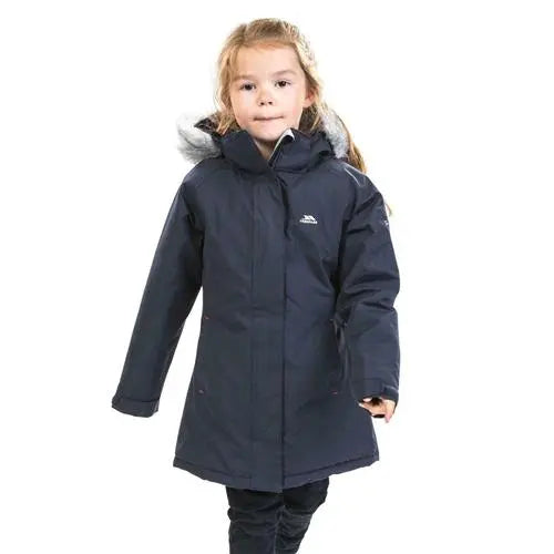 Girls Trespass Fame Waterproof Parka Jacket-2