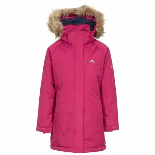 Girls Trespass Fame Waterproof Parka Jacket-3