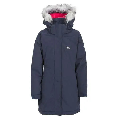 Girls Trespass Fame Waterproof Parka Jacket-4