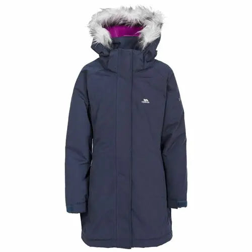 Girls Trespass Fame Waterproof Parka Jacket-7