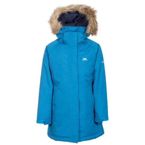 Girls Trespass Fame Waterproof Parka Jacket-8