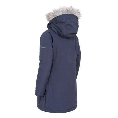 Girls Trespass Fame Waterproof Parka Jacket-10