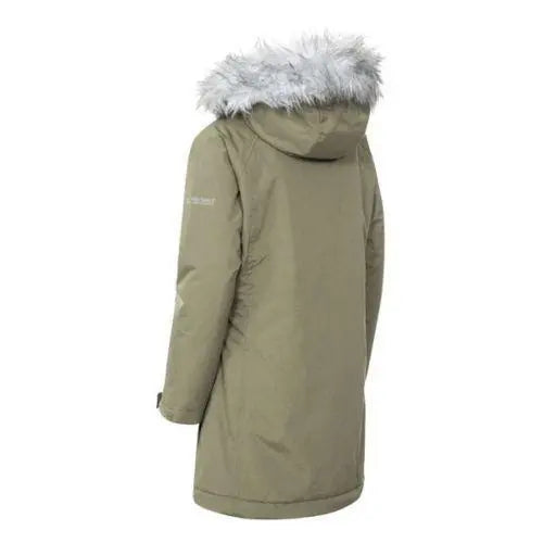 Girls Trespass Fame Waterproof Parka Jacket-11