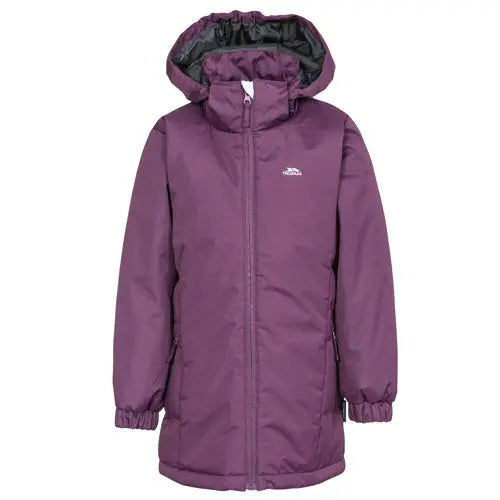 Girls Trespass Primula Padded Water Resistant School Jacket - Memoriex 