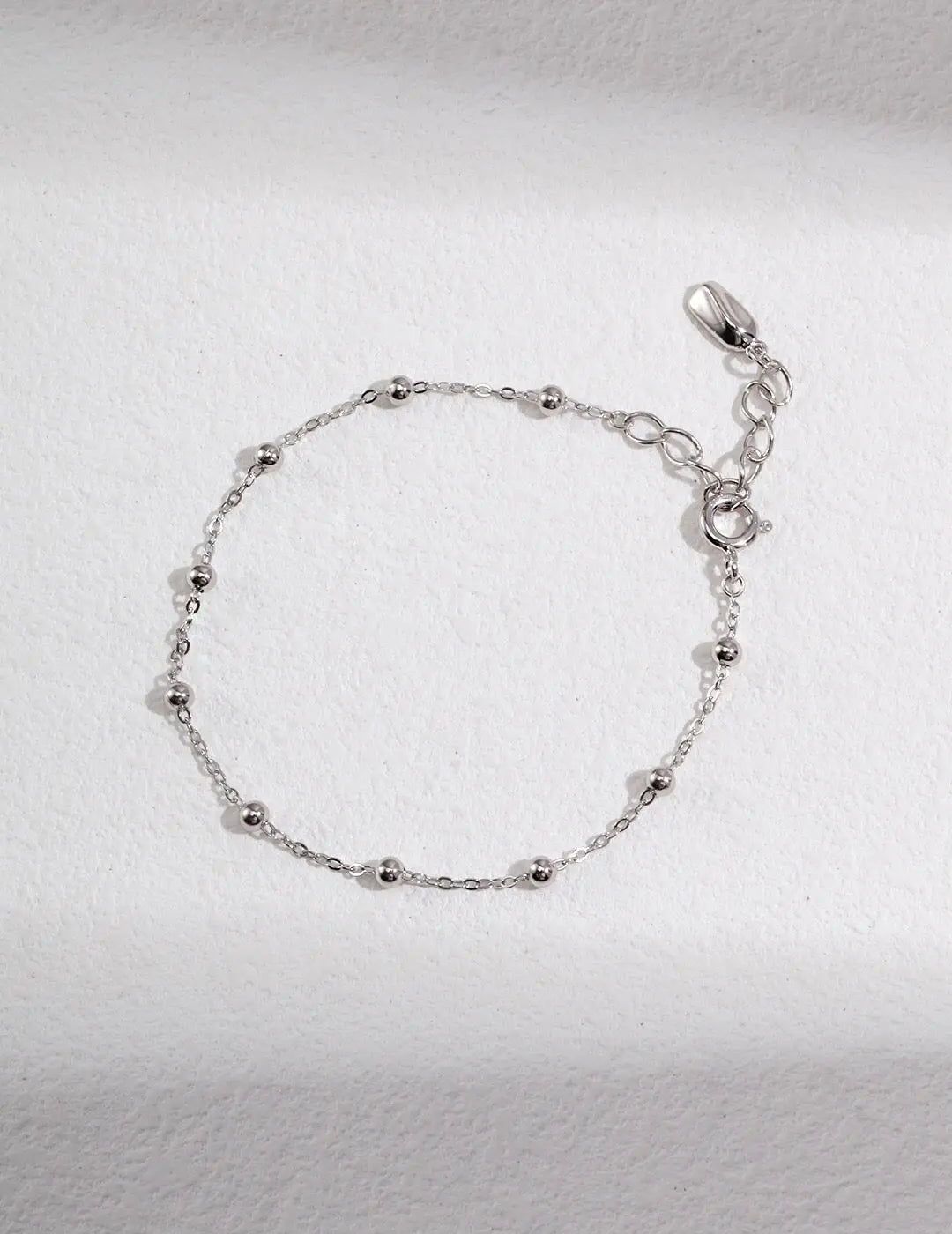 Gold Bead Chain Bracelet - Memoriex