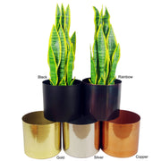 Gold Planter Planter not included 62cm x 18cm - Memoriex 