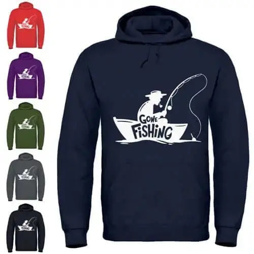 "Gone Fishing" Hoodie - Memoriex