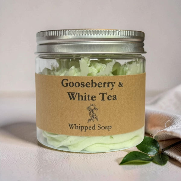 Gooseberry & White Tea Whipped Soap - Bath & Body | Memoriex UK