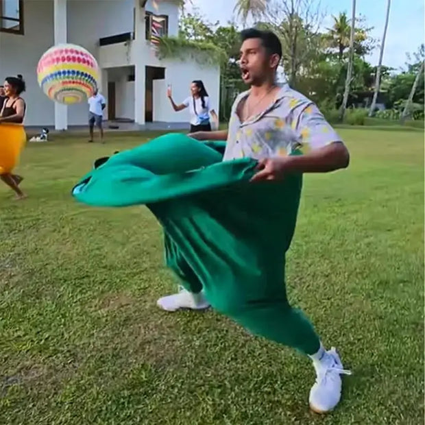 Grandma Pants Yard Rush! Ultimate Backyard Game, Parent-Child Fun with Props - Memoriex 