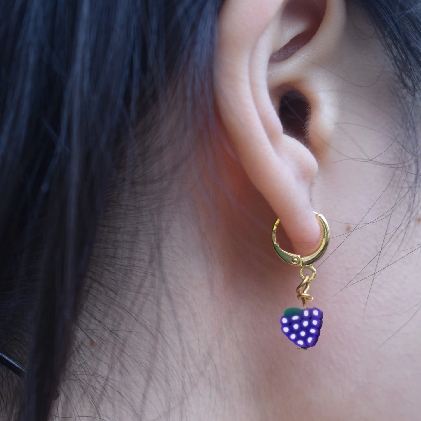 Grapes Fruit Earrings - Memoriex