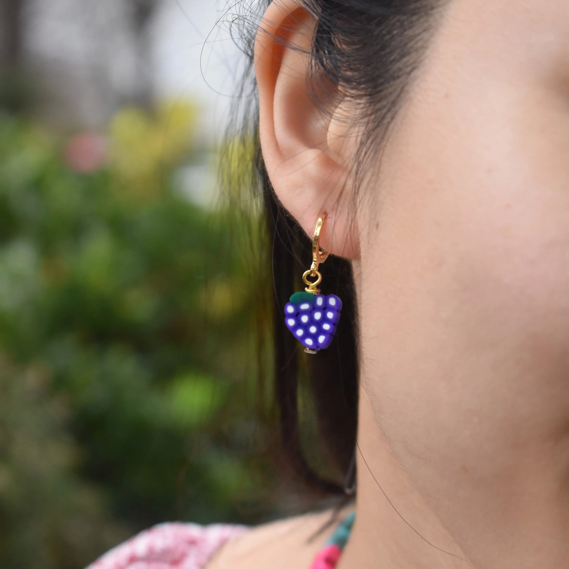 Grapes Fruit Earrings - Memoriex