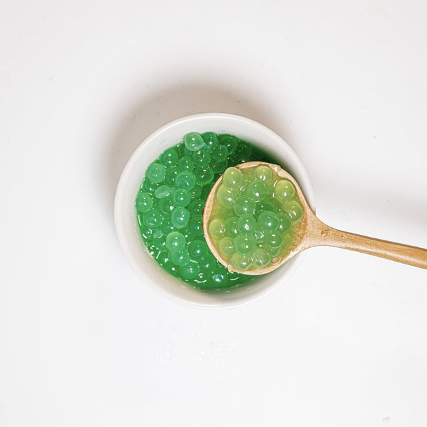 Green Apple Flavoured Popping Boba - Memoriex 