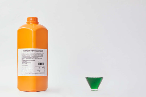 Green Apple Flavoured Syrup - Memoriex 