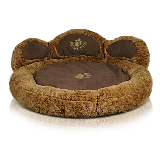 Grizzly Bear Dog Bed (in Beige, Brown) by Scruffs - Memoriex