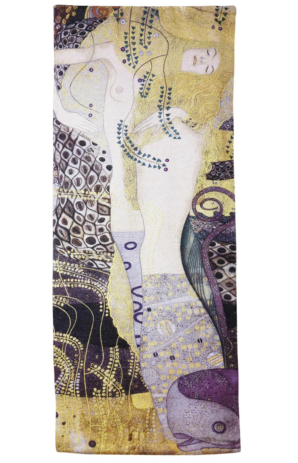 Gustav Klimt Portrait of Sea Serpent - Wall Hanging 68cm x 173cm (70 rod)-1