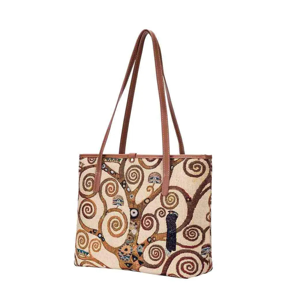 Gustav Klimt Tree of Life - College Bag-1