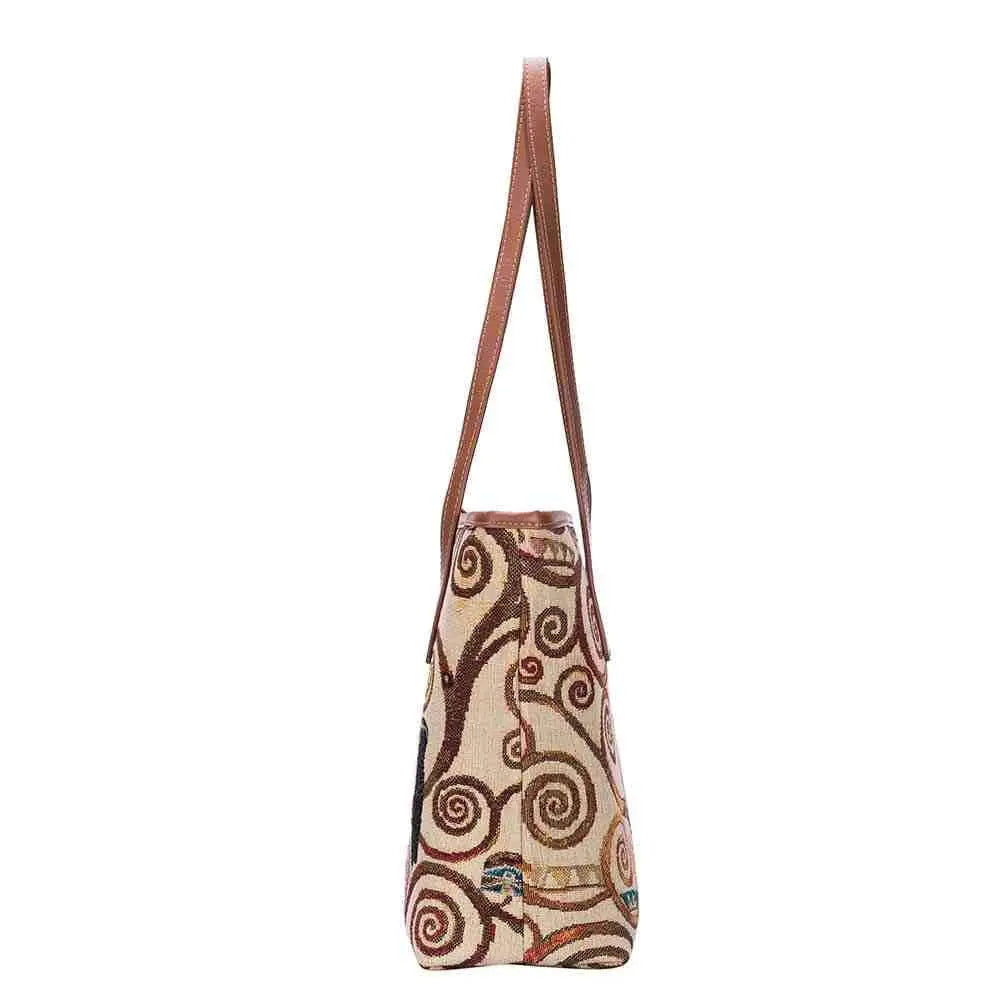 Gustav Klimt Tree of Life - College Bag-2