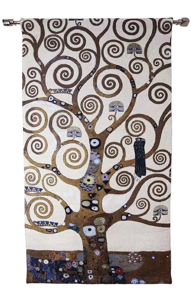 Gustav Klimt Tree of Life Tree - Wall Hanging 68cm x 138cm (70 rod)-0