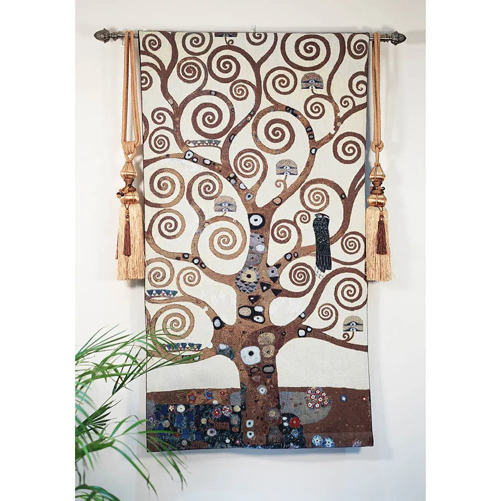 Gustav Klimt Tree of Life Tree - Wall Hanging 68cm x 138cm (70 rod)-5