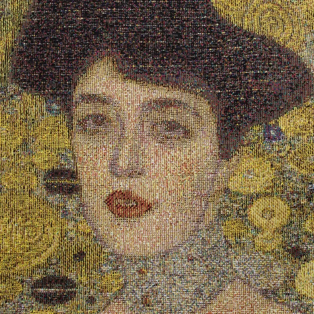 Gustav Klimt Woman in Gold - Wall Hanging 100cm x 100cm (70 rod)-2