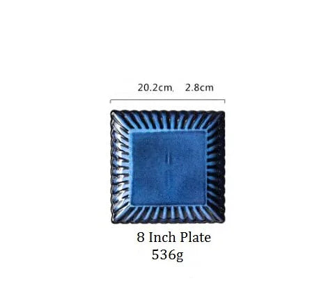 Zurbaa Square Plate-3