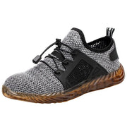 Ryder Shoes Men And Women Dropship Indestructible Steel Toe Air Safety Boots Puncture-Proof Work Sneakers Breathable Size36-48 - Memoriex