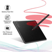 H430P Graphics Drawing Digital Tablets Signature Pen Tablet OSU Game Tablet with Battery-Free Stylus Pen with  Gift - Memoriex 