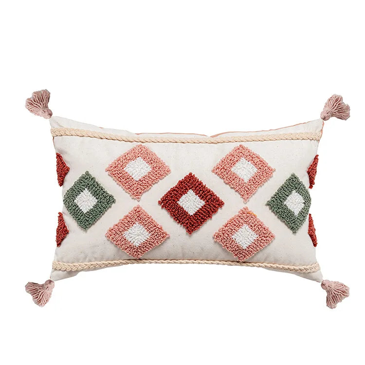 Geometric Moroccan Cushion Cover-5