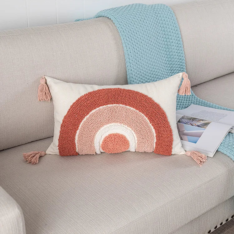 Moroccan Rainbow Cushion Cover-1