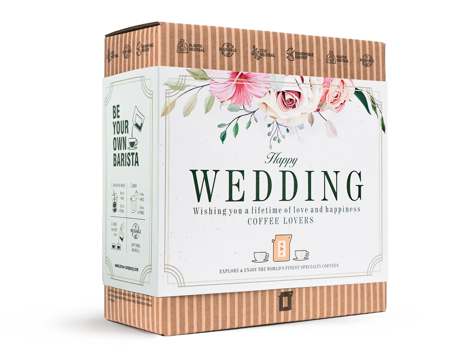 HAPPY WEDDING SPECIALTY COFFEE GIFT BOX-1