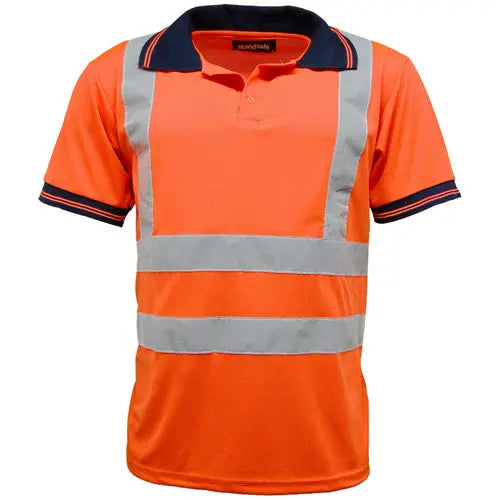 HV004 Hi Vis Short Sleeve Polo Shirt-1