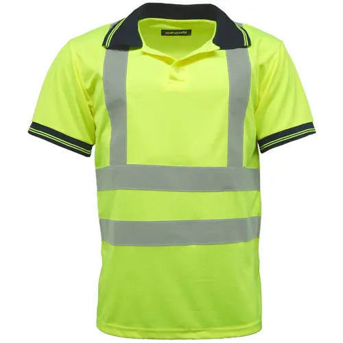 HV004 Hi Vis Short Sleeve Polo Shirt-2