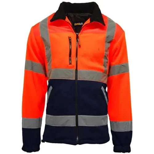 HV022 Hi Vis Fleece Jacket-6