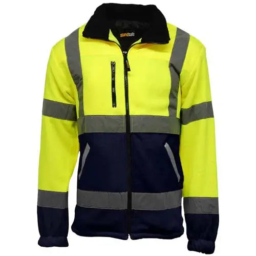 HV022 Hi Vis Fleece Jacket-7