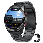 HW20 Smart Watch ECG+PPG Business Stainless Steel Strap 1.46 Large Screen Bluetooth Call Smart Watch - Memoriex 