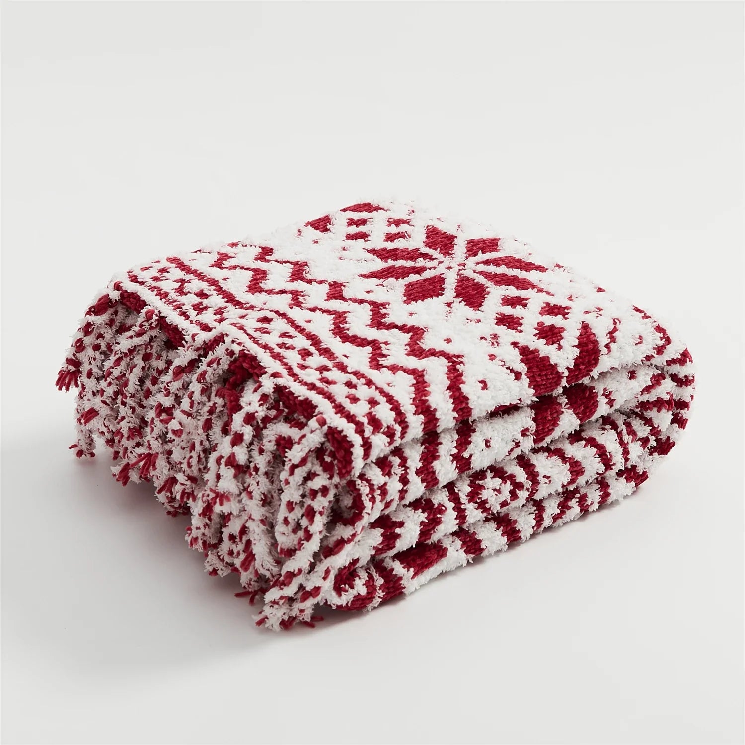 Christmas Chunky Knit Blankets-0