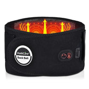HailiCare Red Light Heating Massage Belt Electric Heating Belt Waist Disc Massage Therapy Belt - Memoriex 