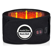 HailiCare Red Light Heating Massage Belt Electric Heating Belt Waist Disc Massage Therapy Belt - Memoriex 