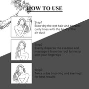 Hair Loss Plant Moisturizing Tonic, Repair Strong Moisturizing Roots Thick Supple Hair Care Essential Oil - Memoriex 