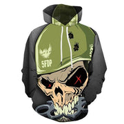 Halloween Men Pumpkin 3d Printed Fire Sweatshirt - Memoriex 