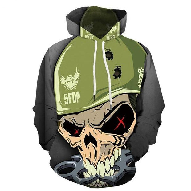 Halloween Men Pumpkin 3d Printed Fire Sweatshirt - Memoriex 