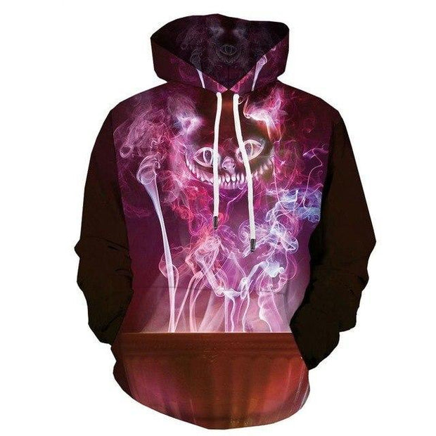 Halloween Men Pumpkin 3d Printed Fire Sweatshirt - Memoriex 