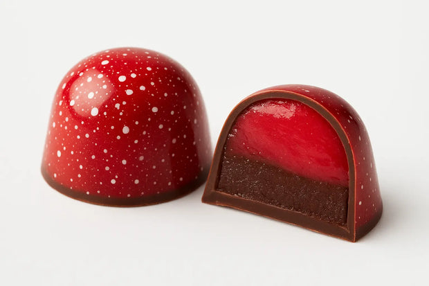 Hand Made Kendal Mint Chocolate - Raspberry & Mint (Red)-3