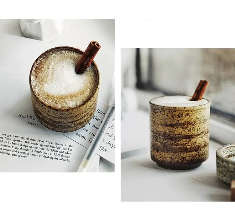 Handcrafted Akiko Stoneware Ceramic Coffee Cup - Memoriex 