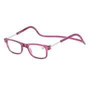 Hanging neck reading glasses convenient magnetic suction anti drop men's and women's folding reading glasses for the elderly ﻿ - Memoriex 