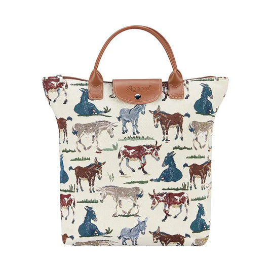 Happy Donkey - Foldaway Bag-0