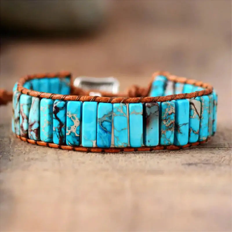 Ocean Blue Bracelet -Handmade-1